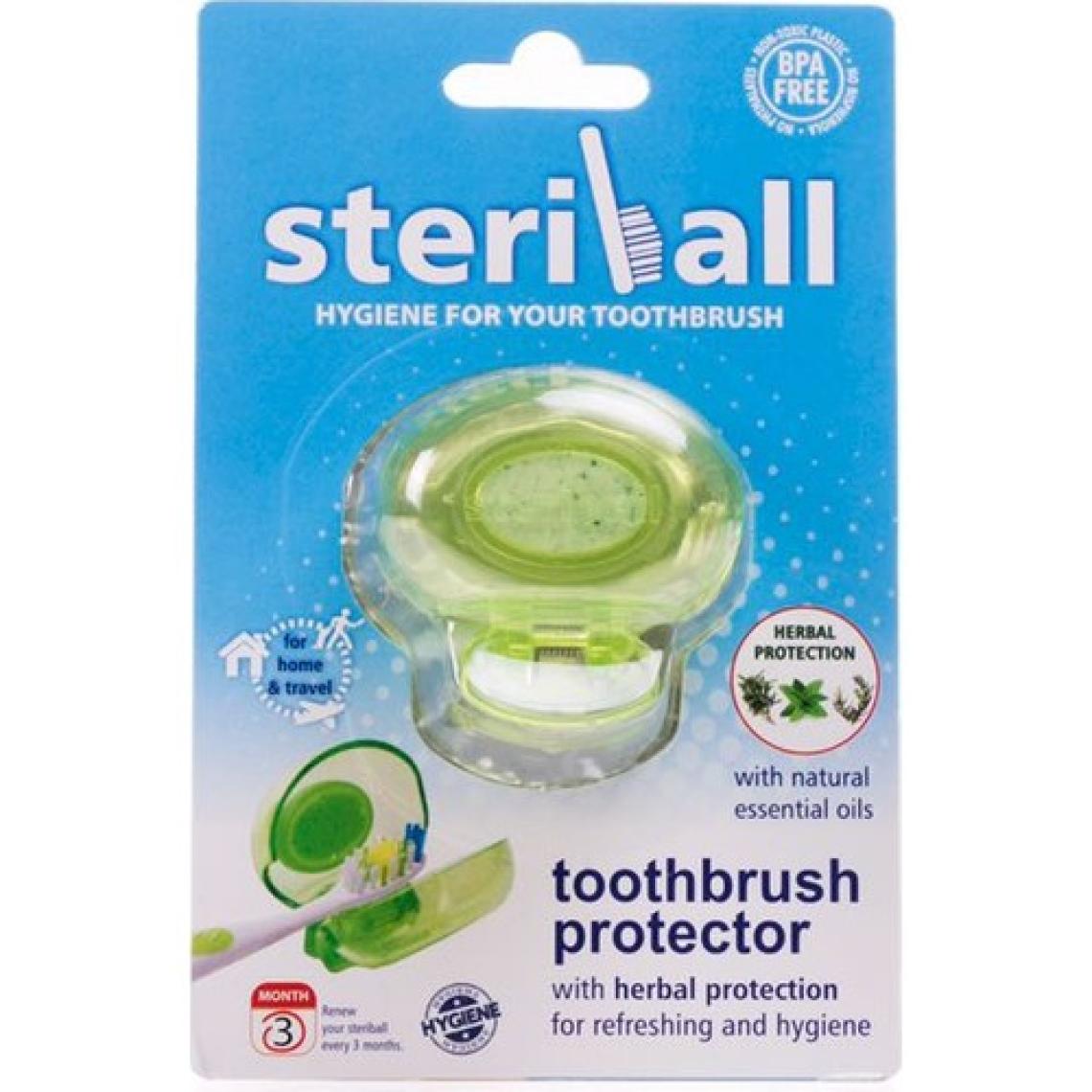 Steriball Diş Fırçası Koruma Kabı Kırmızı