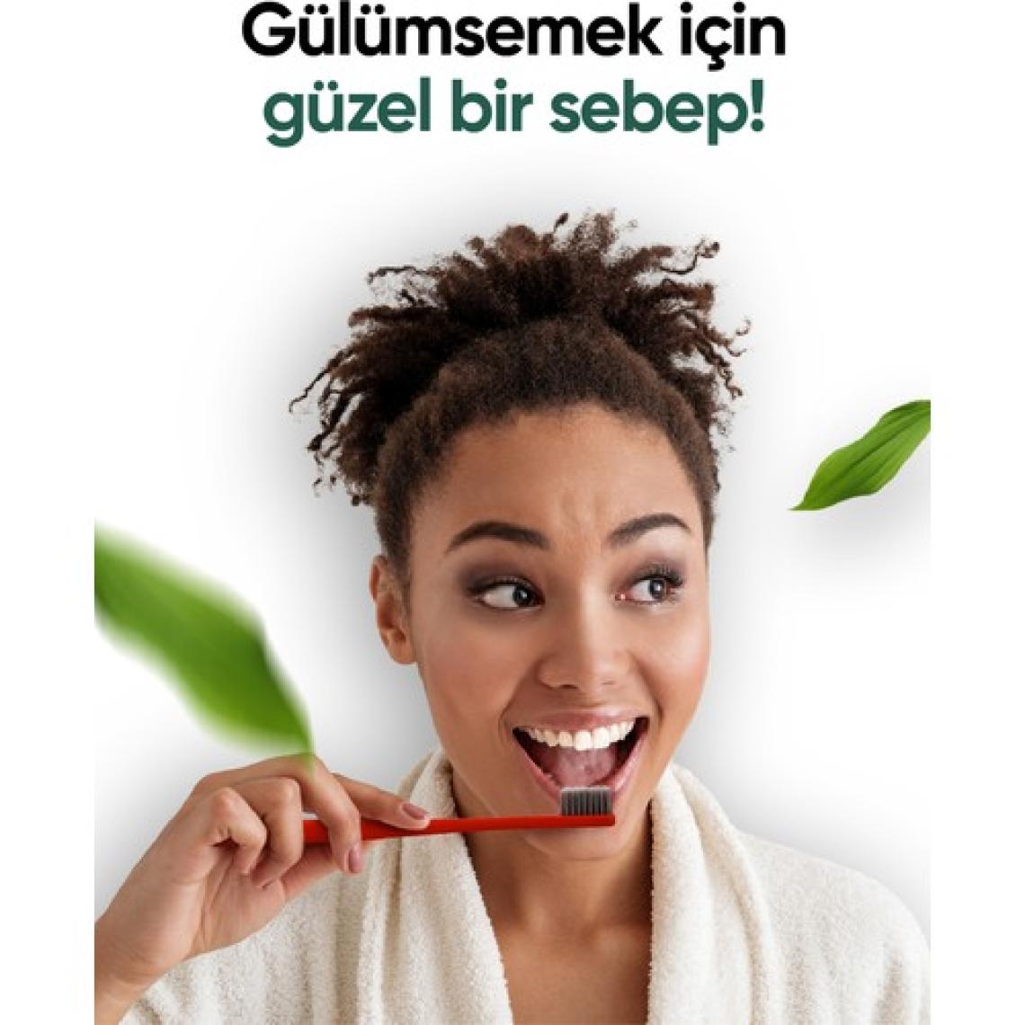 T-Brush Bioçözünür Vegan Diş Fırçası - Kırmızı Renk - Orta Sert