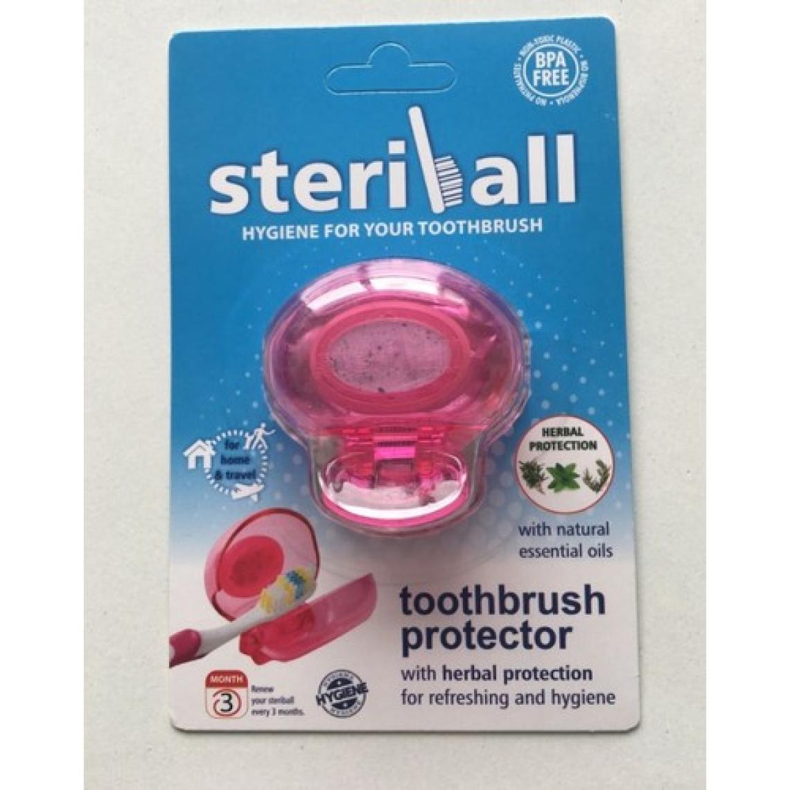 Steriball Diş Fırçası Koruma Kabı-Turuncu