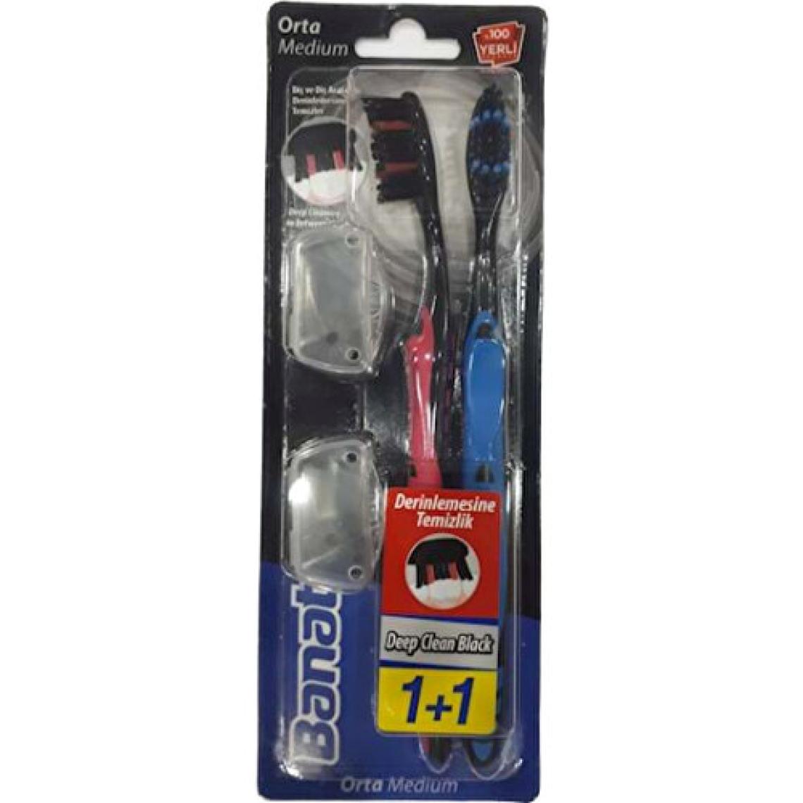 Banat Deep Clean Orta 1+1 Diş Fırçası