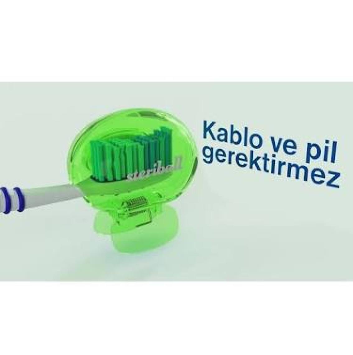 Steriball Diş Fırçası Koruma Kabı-Şeffaf