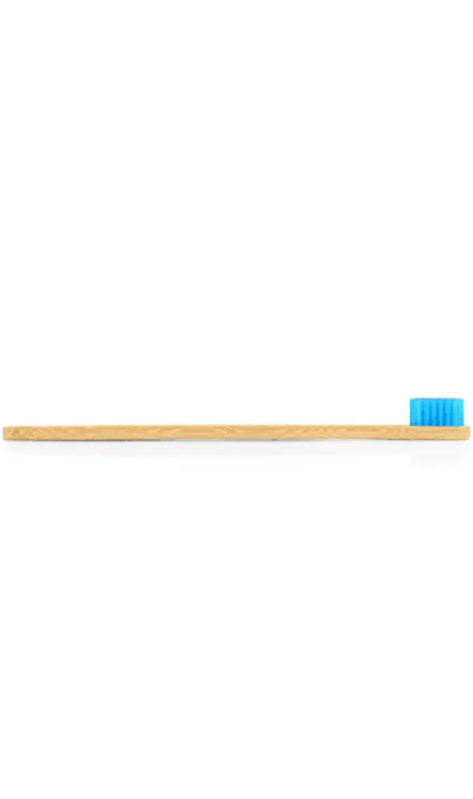 T-Brush Doğal Bambu Vegan Diş Fırçası - 4 Adet- Orta Sert - Plastiksiz