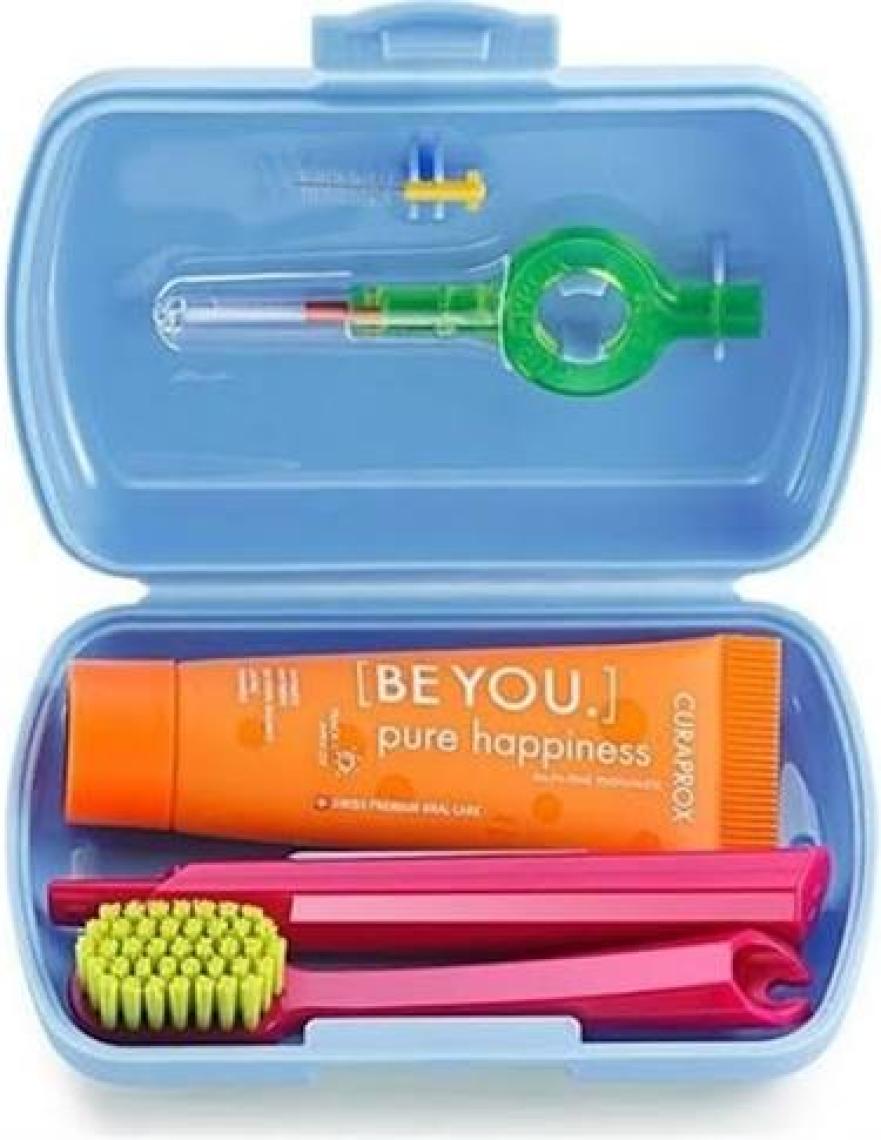 Curaprox Travel Set - Pembe