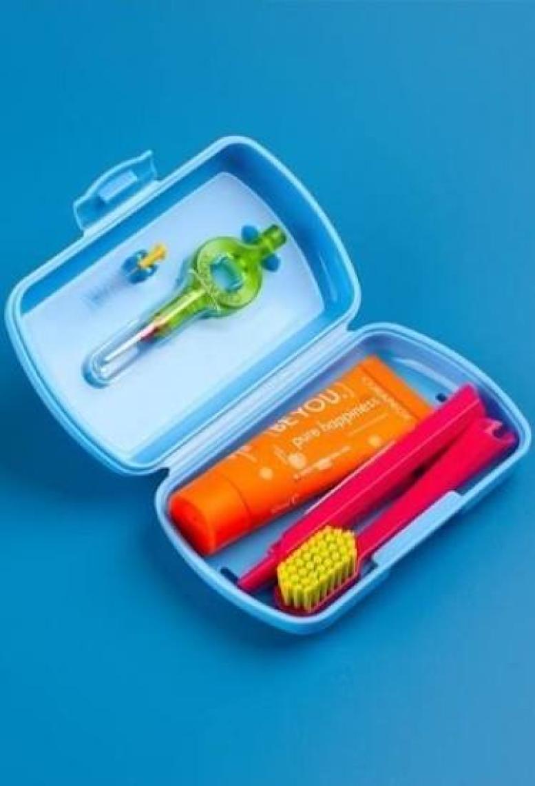 Curaprox Travel Set - Pembe