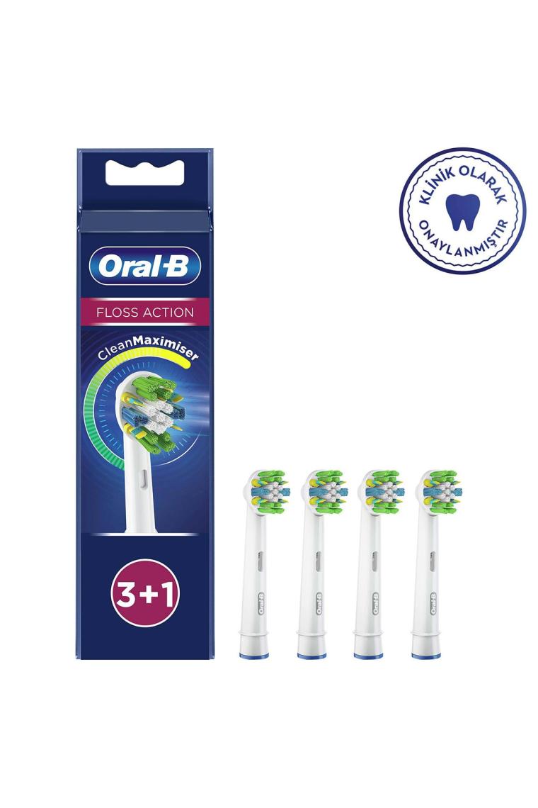 Oral-B Floss Action Diş Fırçası Yedek Başlığı 4'lü