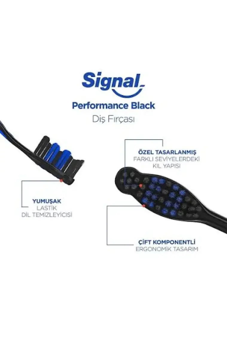 Black 1 1 Diş Fırçası