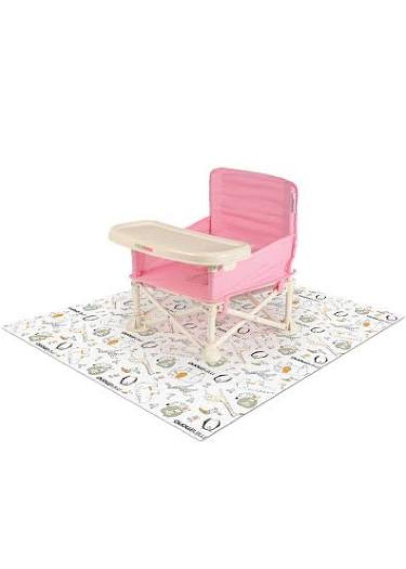 Minimono Mama Sandalyesi Altı ve Aktivite Örtüsü -Kullan At Ek Gıda Örtüsü - 100x120 cm - 3'lü Paket 30 Adet