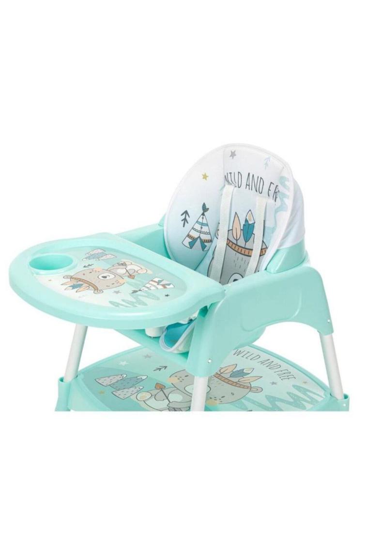 Pocket Çalışma Masalı Mama Sandalyesi Yeşil