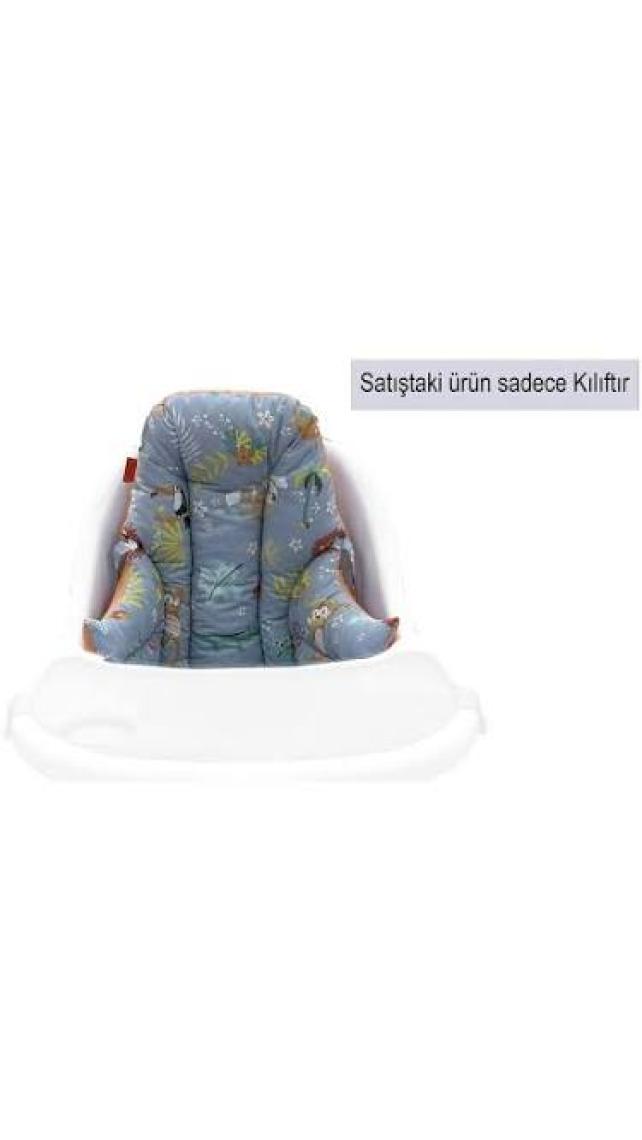 Holmer Leke Tutmaz Organik Mama Sandalyesi Minderi & Kılıfı Md