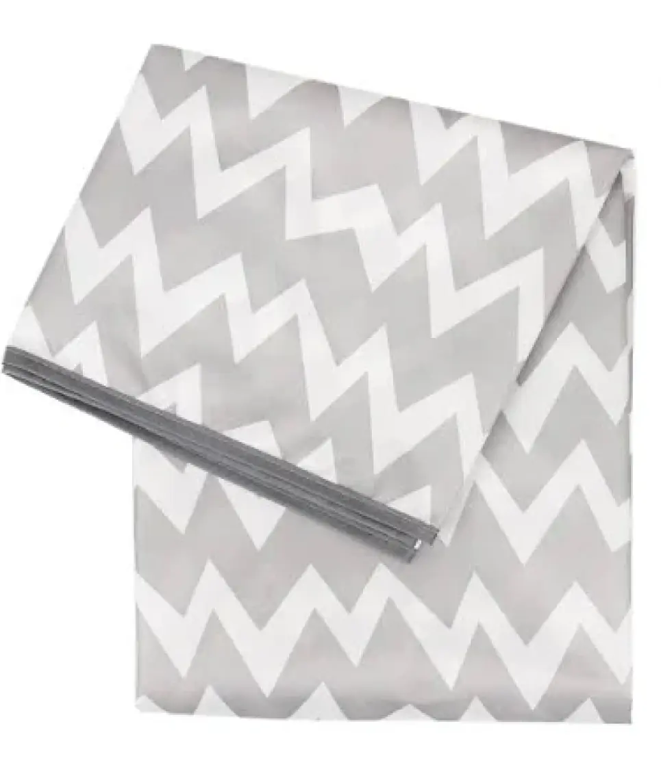 Bumkins Splat Mat - Çok Amaçlı Örtü - Gray Chevron