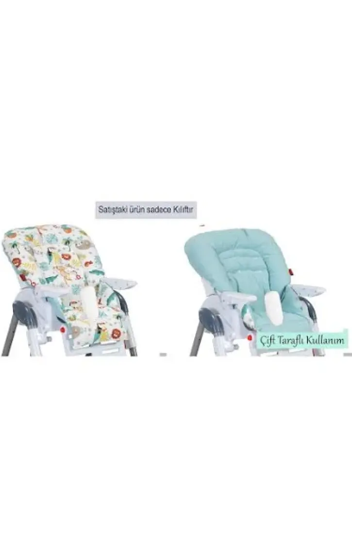 Holmer Leke Tutmaz  Mama Sandalyesi Minderi & Kılıfı Max-M