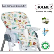 Holmer Leke Tutmaz  Mama Sandalyesi Minderi & Kılıfı Max-M