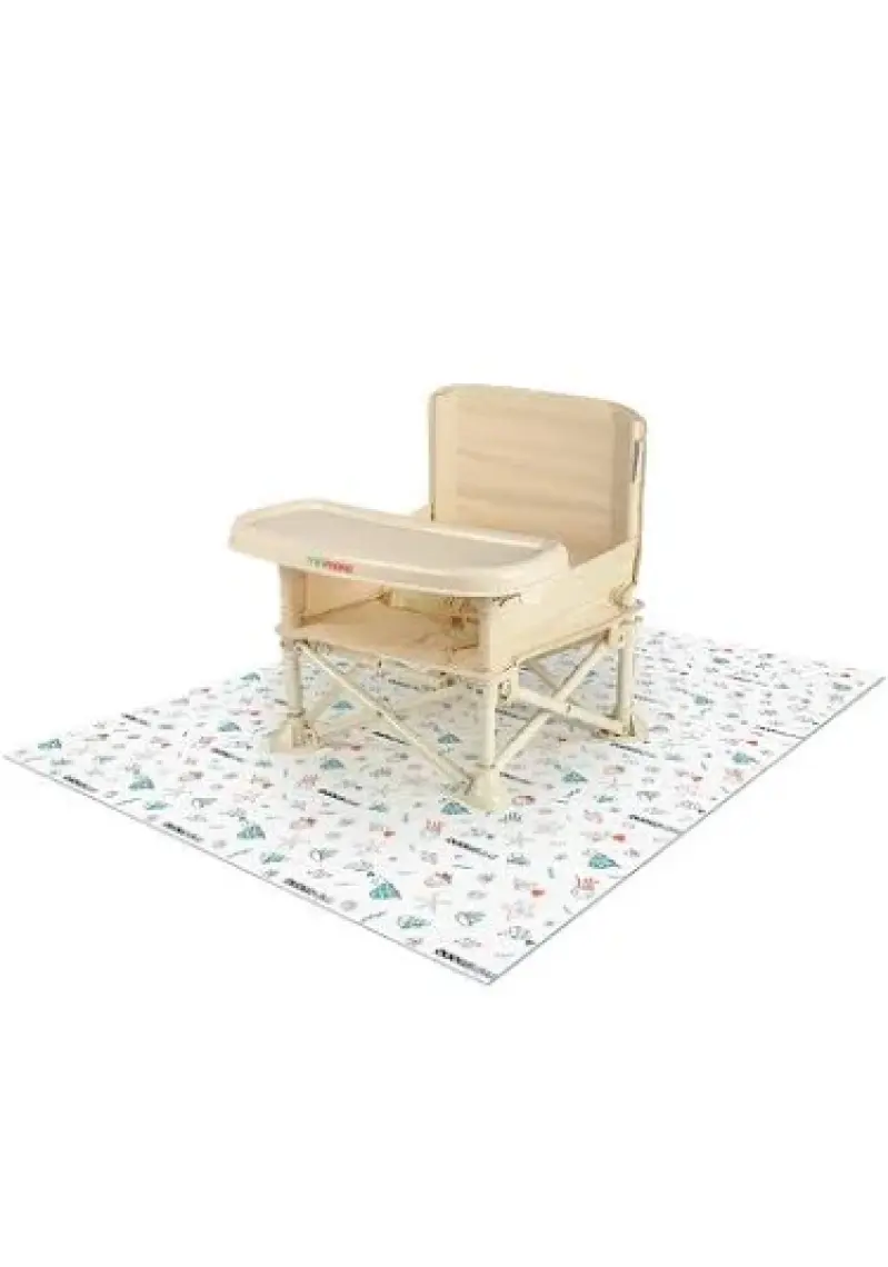 Minimono Mama Sandalyesi Altı ve Aktivite Örtüsü -Kullan At Ek Gıda Örtüsü - 100x120 cm - 3'lü Paket 30 Adet