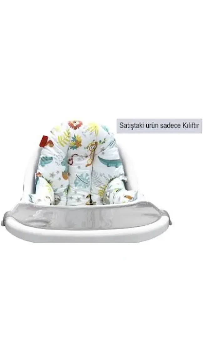 Holmer Organik Leke Tutmaz Mama Sandalyesi Minderi & Kılıfı Md