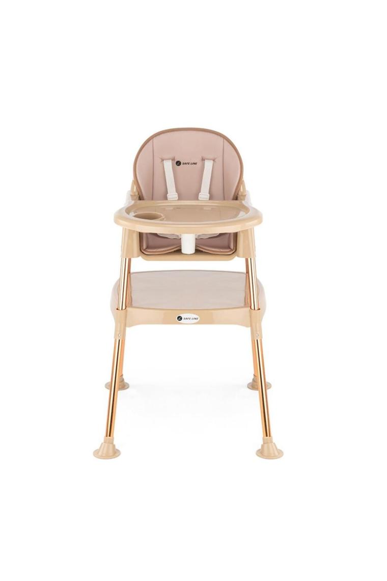 Safe Line Pocket Çalışma Masalı Mama Sandalyesi Exclusive Gold