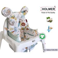 Holmer Leke Tutmaz Organik Mama Sandalyesi Minderi & Kılıfı ml