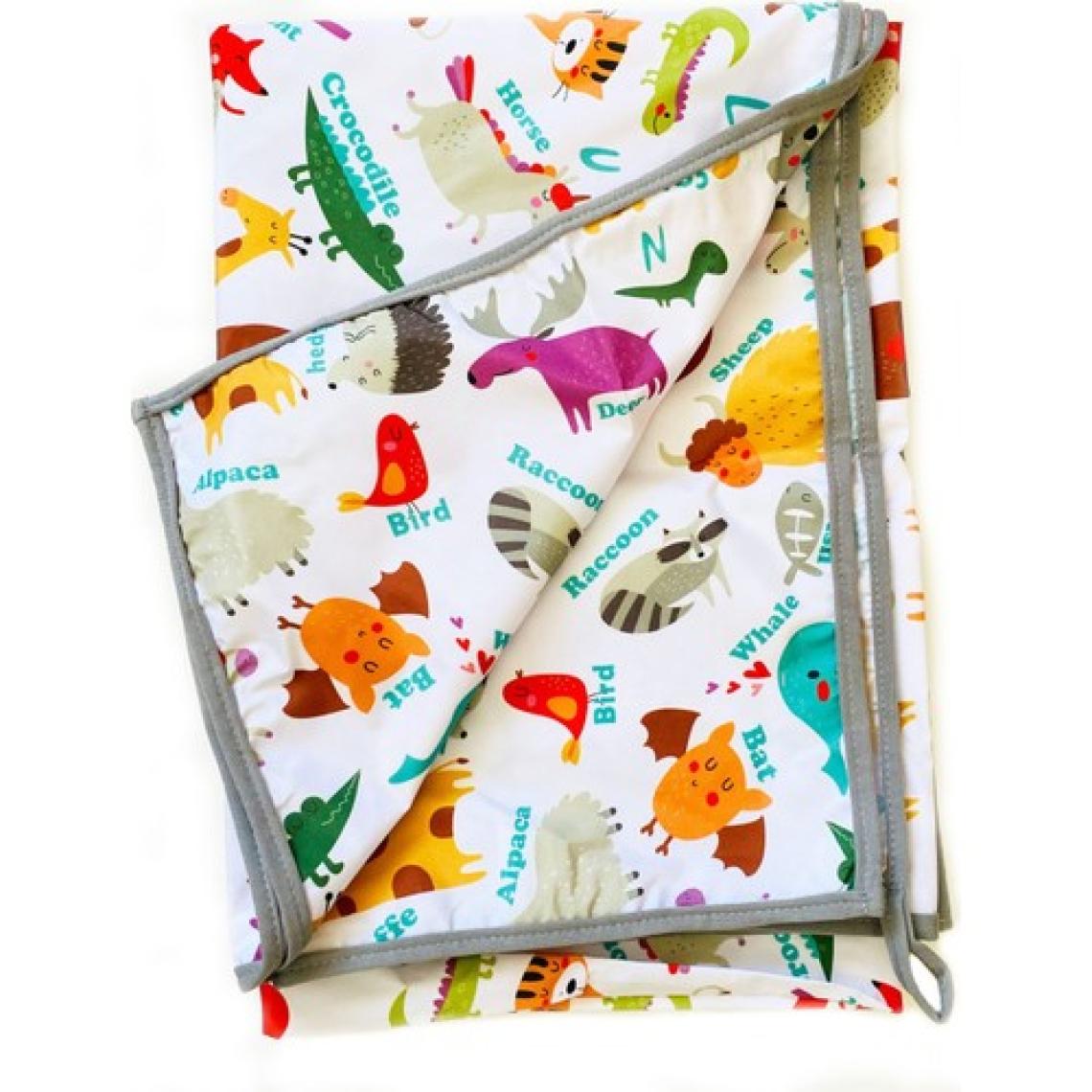 Yorni Zoo, 145 x 180 cm Su Geçirmez, Yer/masa Örtüsü, Aktivite, Yemek ve Oyun Için, Doğa Dostu ve Çevreci, Çok Amaçlı Kullanım
