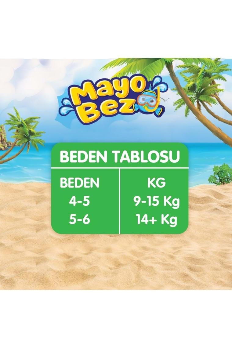 Molfix Swimming Pants (Mayo Bez) Beden:5-6 (14+Kg) 40 Adet (4 Lü Set)