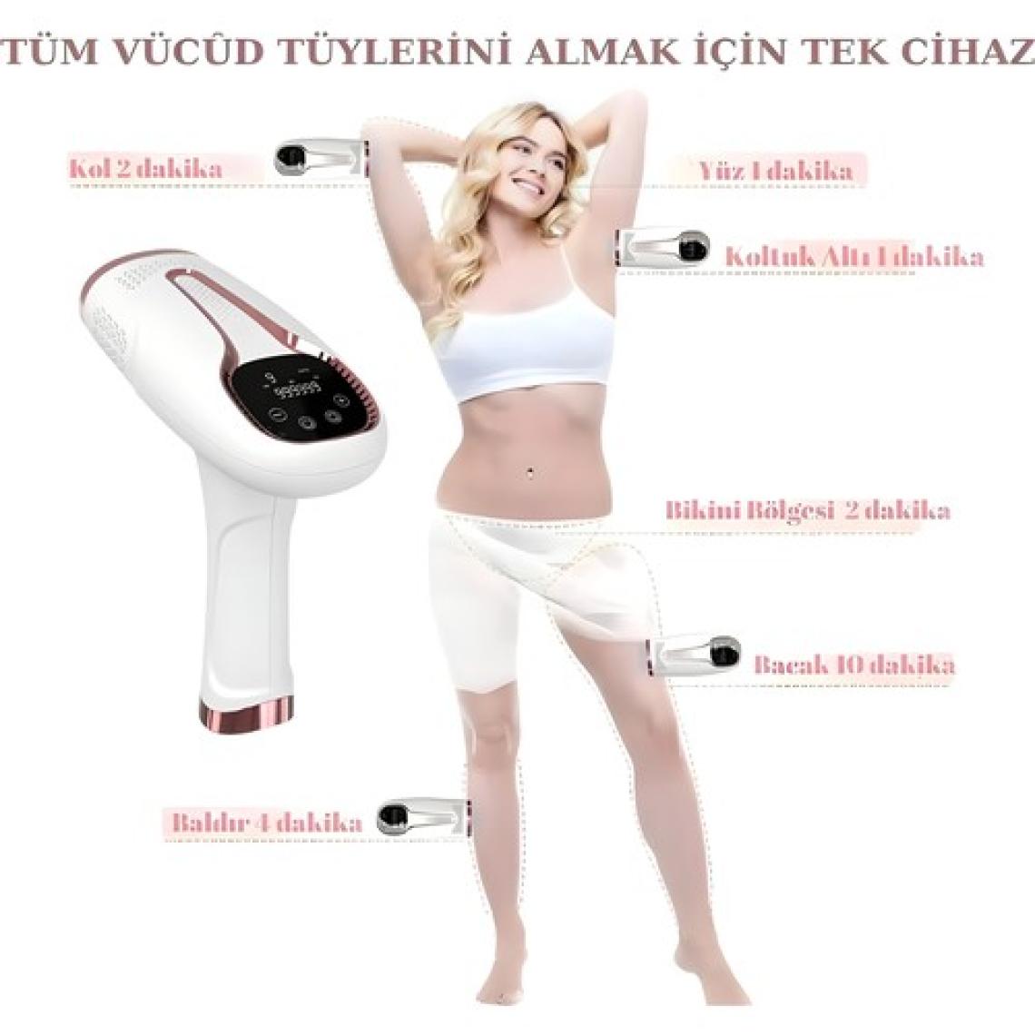 Riomi Yeni Nesil Buz Lazer Ipl Epilasyon 999.999 Atım Dokunmatik Ekran  Cilt Gençleştirme Vücut Yüz Cihazı