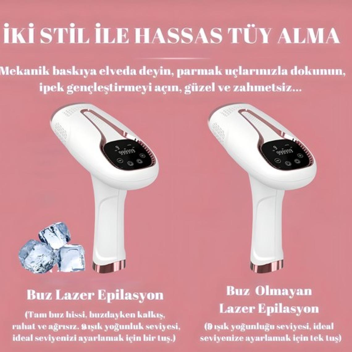 Riomi Yeni Nesil Buz Lazer Ipl Epilasyon 999.999 Atım Dokunmatik Ekran  Cilt Gençleştirme Vücut Yüz Cihazı