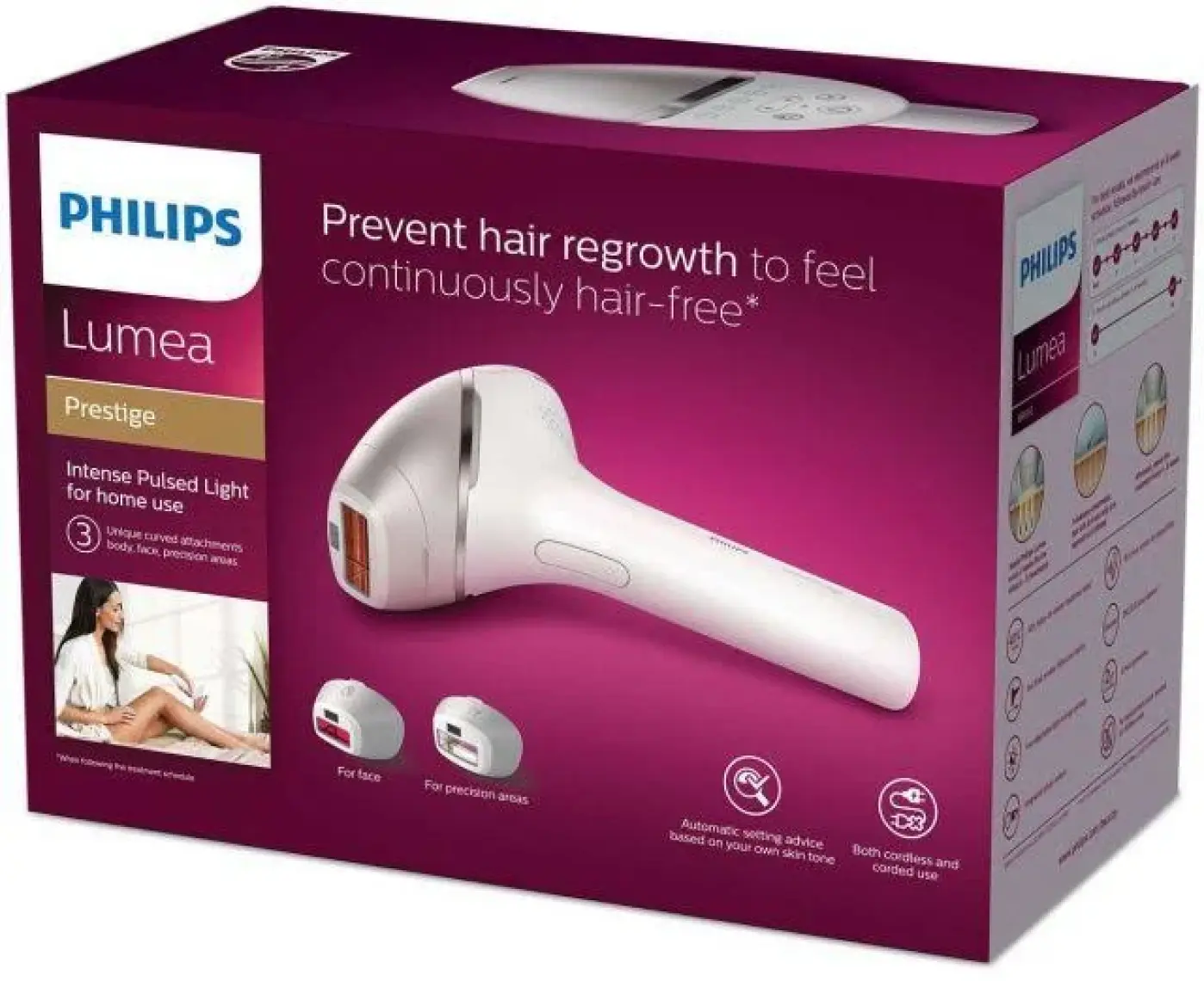 Philips Lumea Prestige BRI953/00 IPL Tüy Alma Cihazı