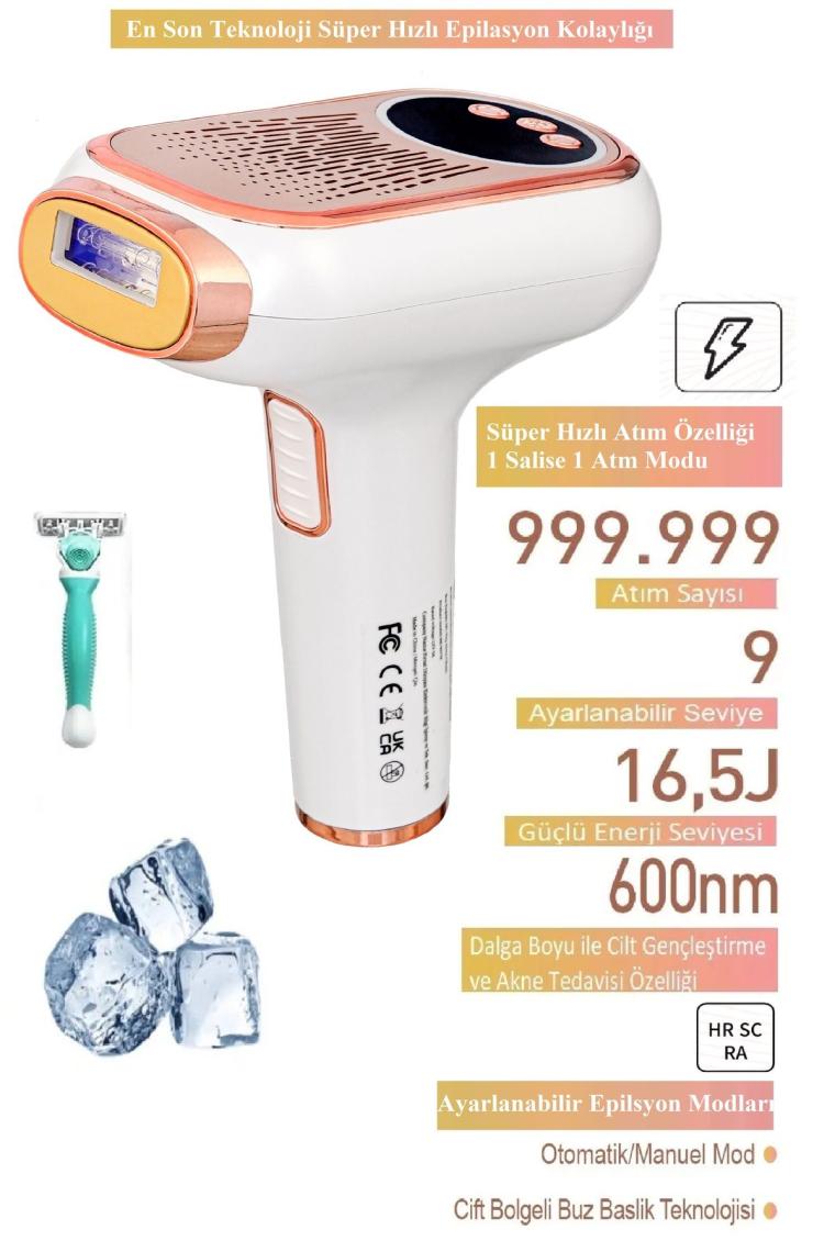 Be-9077f Ultra Hızlı Buz Başlık Profesyonel Lazer 999.999 Atım Otomatik/manuel Mod