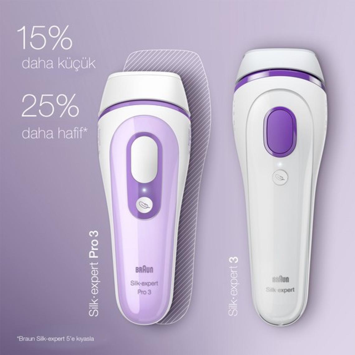Braun Silk Expert Pro 3 PL3012 300.000 Atımlı, 1 Başlıklı IPL