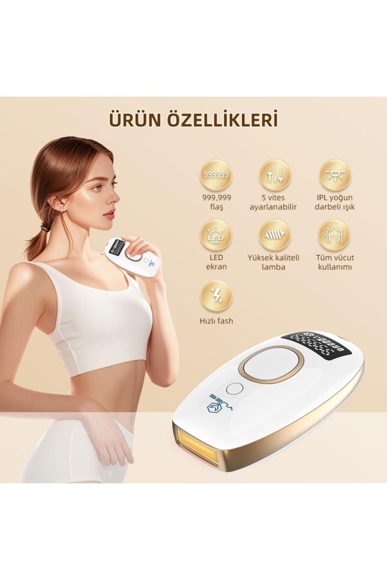 Yues Ipl Lazer Epilasyon 999.999 Atım Otomatik/manuel Dokunmatik Ekran Vücut Yüz Epilasyon Cihazı
