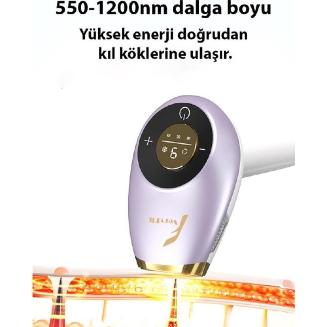 9 Kademeli Buz Lazer Özellikli 999.999 Atımlı Tüm Vücut Kullanıma Uygun Ipl - Epilasyon Cihazı