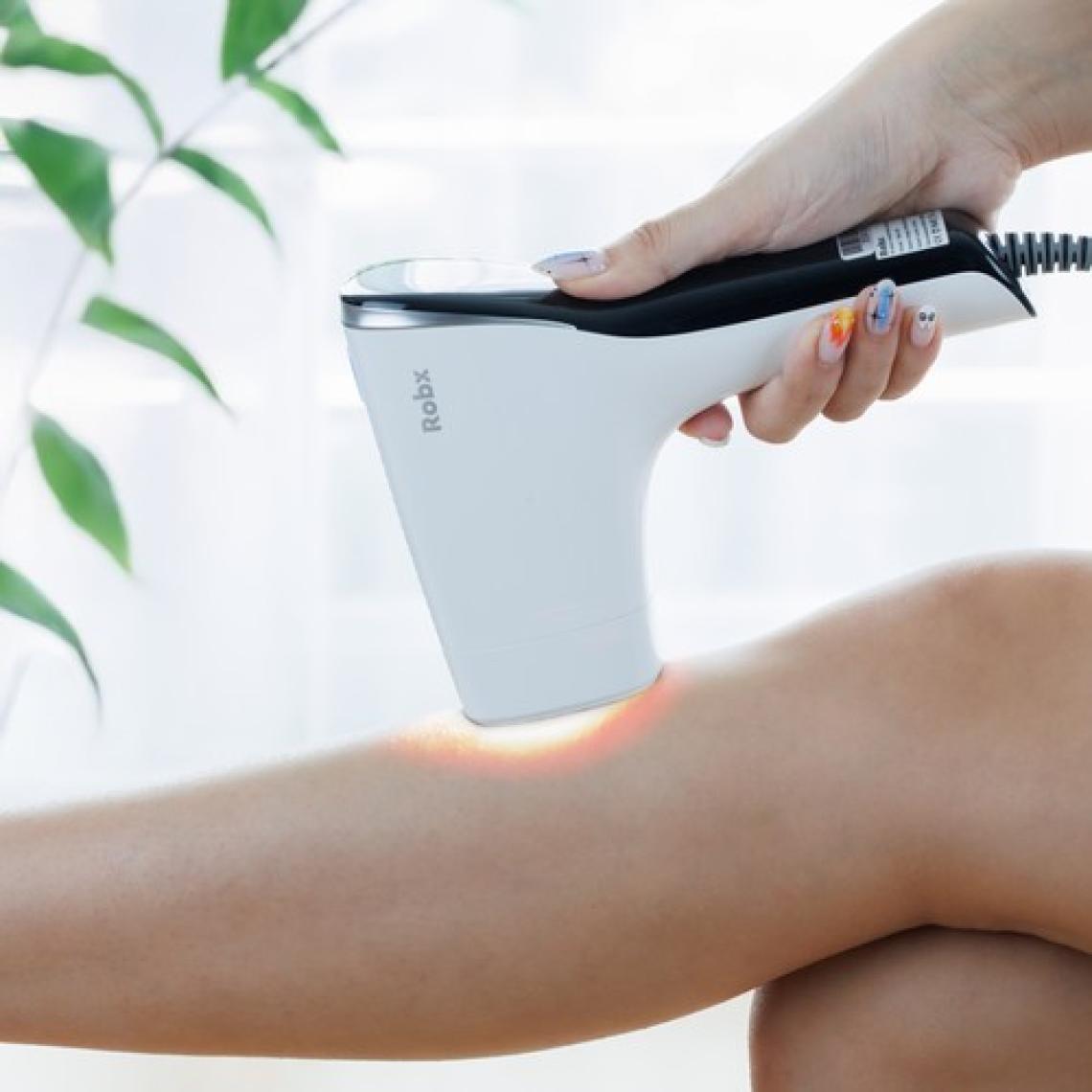 Robx A05 Ipl 3 Milyon Atım Akıllı Cilt Tanıma Ultra Seri Atım 3 Başlık Vücut Yüz Bikini Bay&bayan Cihazı