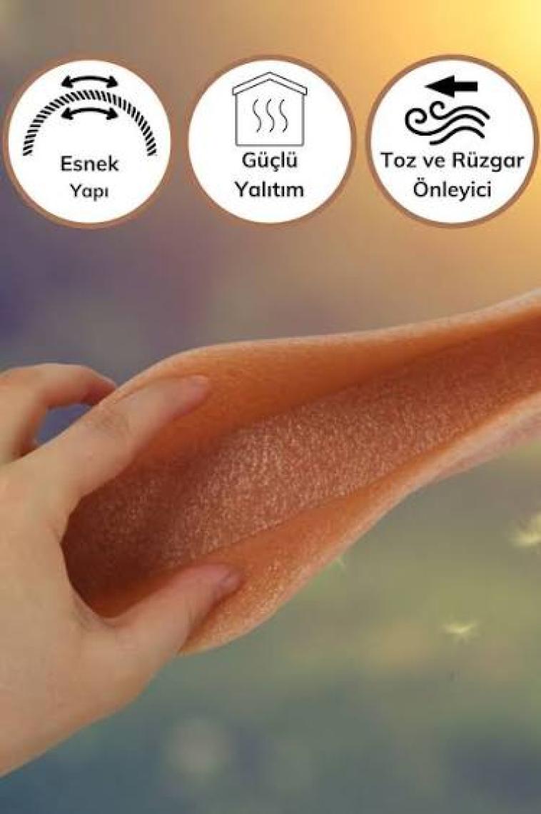 Buffer Kapı Altı Soğuk Kesici Toz Rüzgar Önleyici Isı Yalıtımı Sağlayan Sızdırmaz Sünger Strafor
