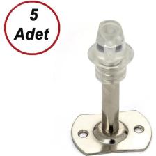 Dirim Kapı Tamponu Vidalı Kapı Kolu Stoperi 8 cm (5'li)