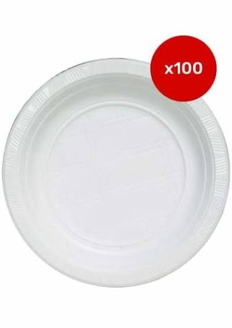 Plates 13.5 cm 100'LÜ Plastik Tabak