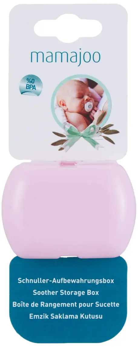Mamajoo %0 Bpa Emzik Saklama Kutusu Pembe