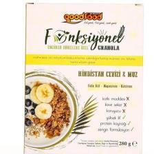 GOOD FOOD HİNDİSTAN CEVİZİ & MUZ GRANOLA 280 gr