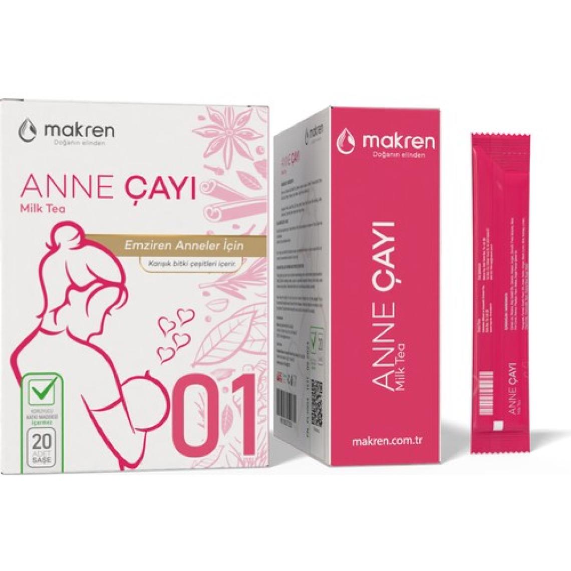 Makren Anne Çayı Doğal Bitki Karışımı 1 Paket 20 Adet Saşe