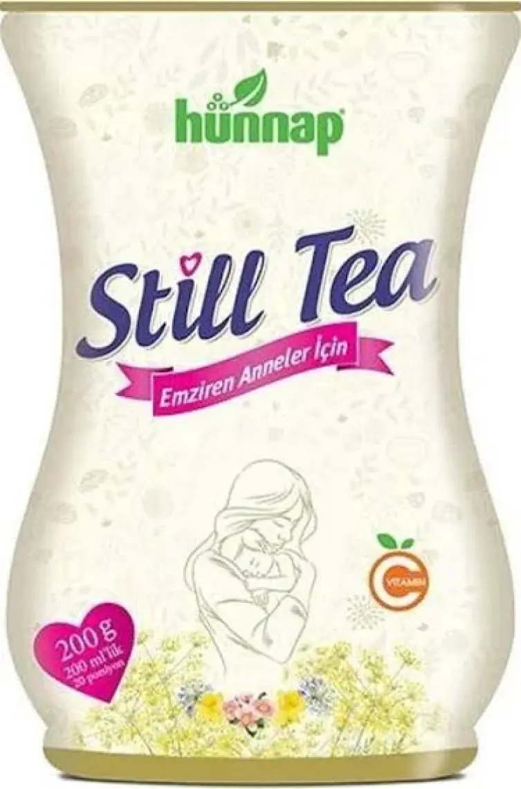 Hünnap Doğal Vişne Aromalı Anne Sütü Arttırıcı Çay 200 gr – Gluten ve Glukoz İçermeyen, Emziren Anneler İçin