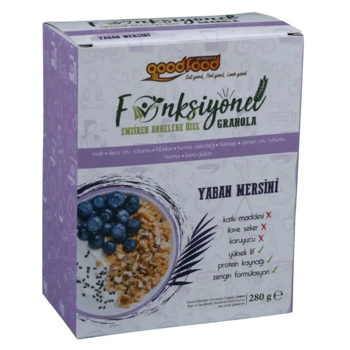 Granola Yaban Mersinli Emziren Annelere Özel