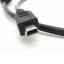 Usb 2.0 Bağlantı Kablosu, Usb A Erkek - Usb Mini B (5 Pin) Erkek, 1 Metre, Usb 2.0 Uyumlu, Ul, Siyah Renk