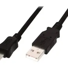 Usb 2.0 Bağlantı Kablosu, Usb A Erkek - Usb Mini B (5 Pin) Erkek, 3 Metre, Awg 28, Usb 2.0 Uyumlu, Ul, Siyah Renk