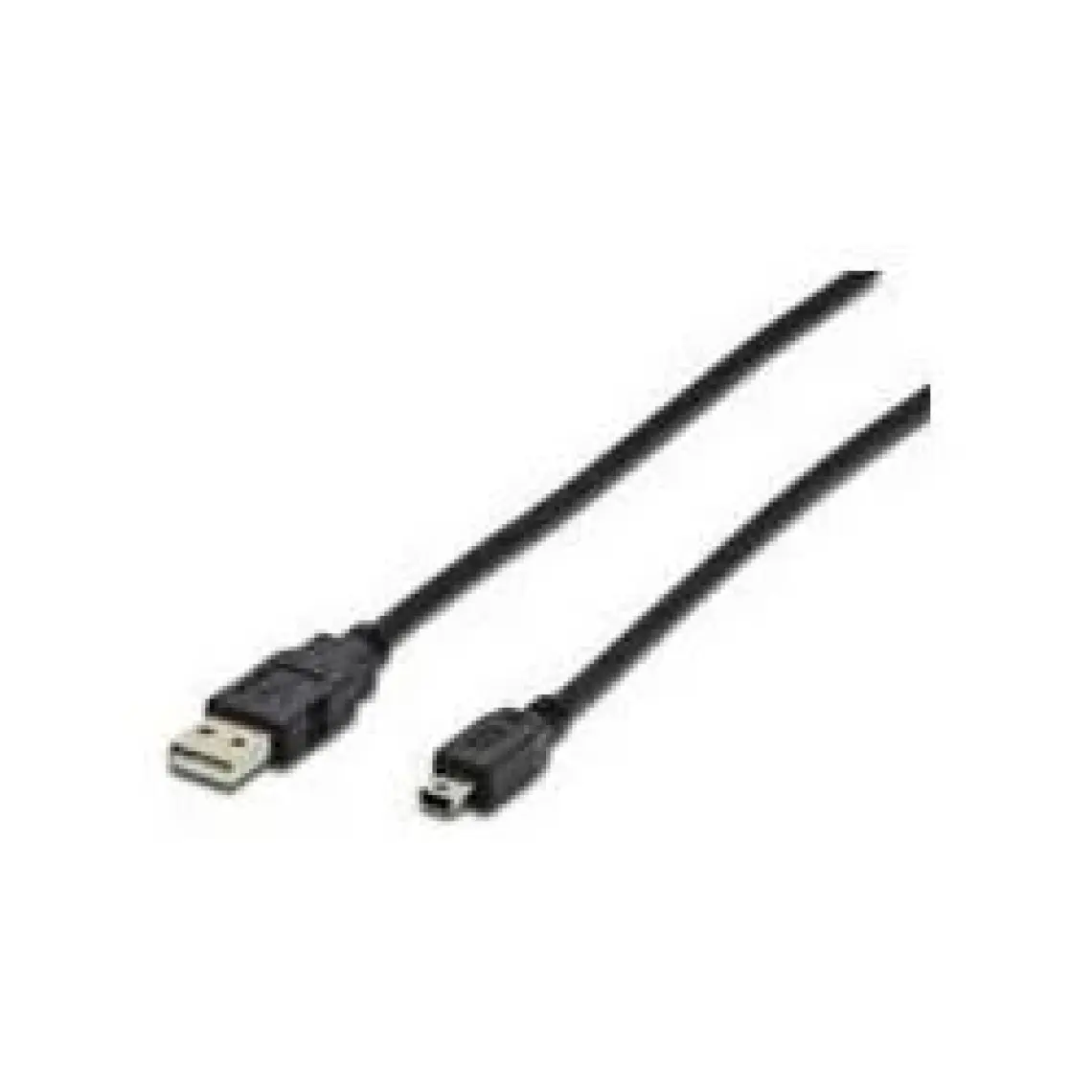 Usb 2.0 Bağlantı Kablosu, Usb A Erkek - Usb Mini B (5 Pin) Erkek, 3 Metre, Awg 28, Usb 2.0 Uyumlu, Ul, Siyah Renk