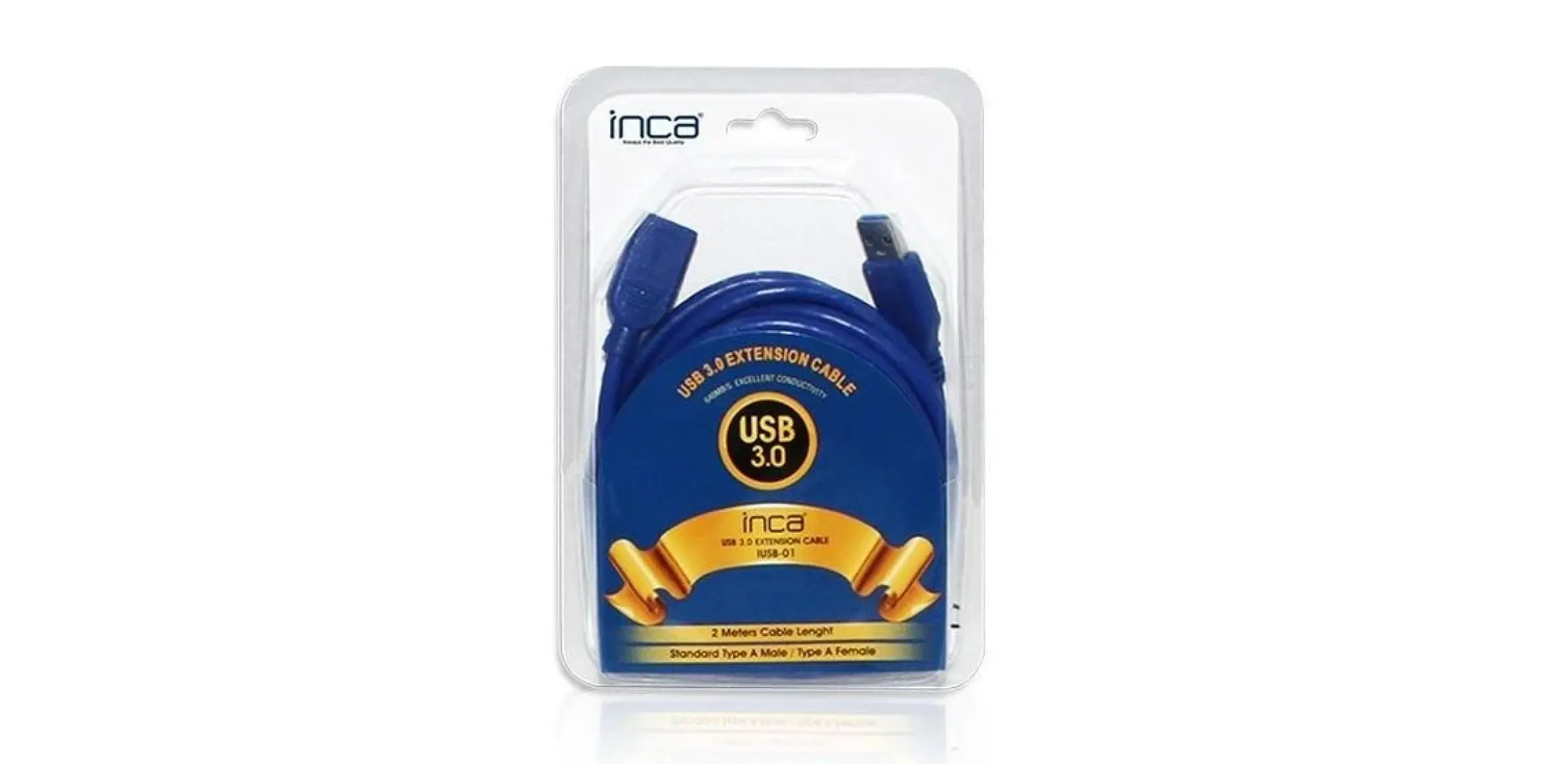 Inca USB to USB 3.0 2m Uzatma Kablosu IUSB-020T