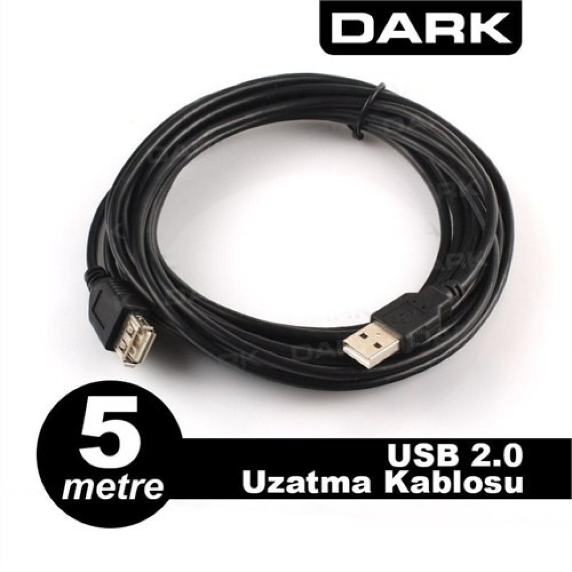 Dark DK-CB-USB2EXTL500 5 m USB 2.0 Uzatma Kablosu