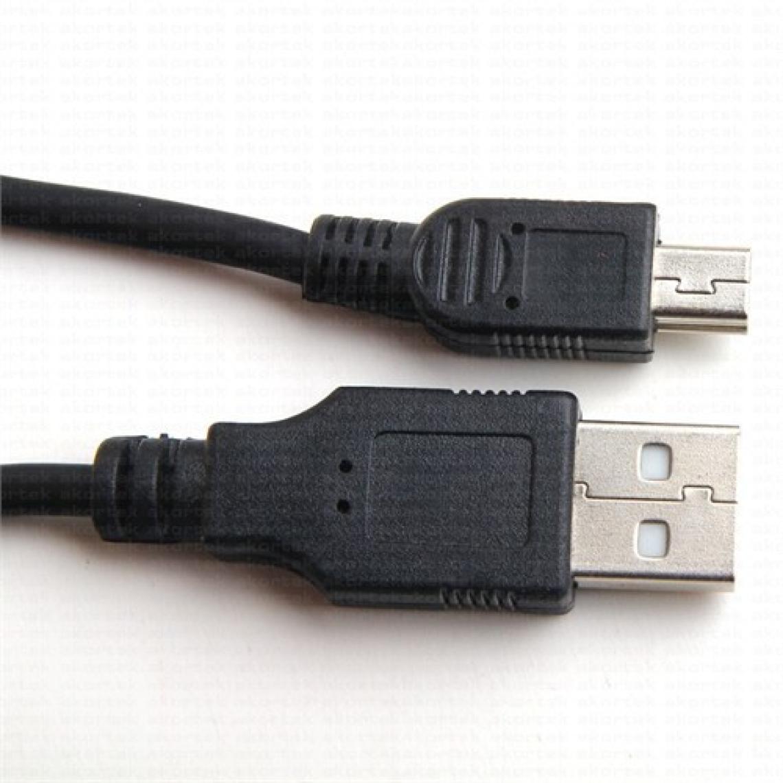 Dark Mini USB 2.0 1.5m Şarj ve Data Kablosu (PS3 kol şarj kablosu)(DK-CB-USB2MINIL150)