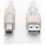 S-Link Sl-U2005 S-Lınk 5 Metre Usb 2.0 Şeffaf Yazıcı Kablosu