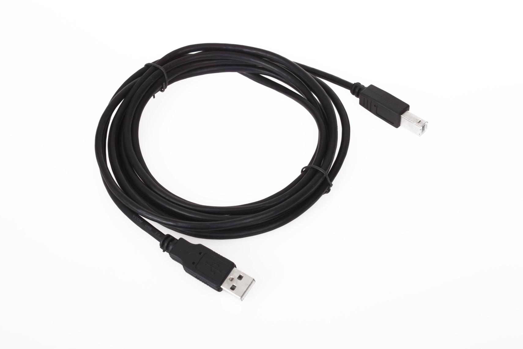 Vcom Cu201-B-1.8 1.8Mt 2.0 Siyah Usb Yazıcı Kablos