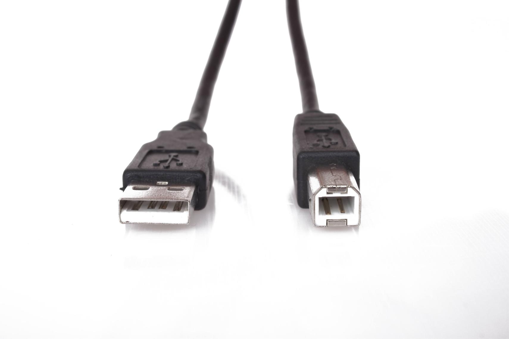 Vcom Cu201-B-1.8 1.8Mt 2.0 Siyah Usb Yazıcı Kablos