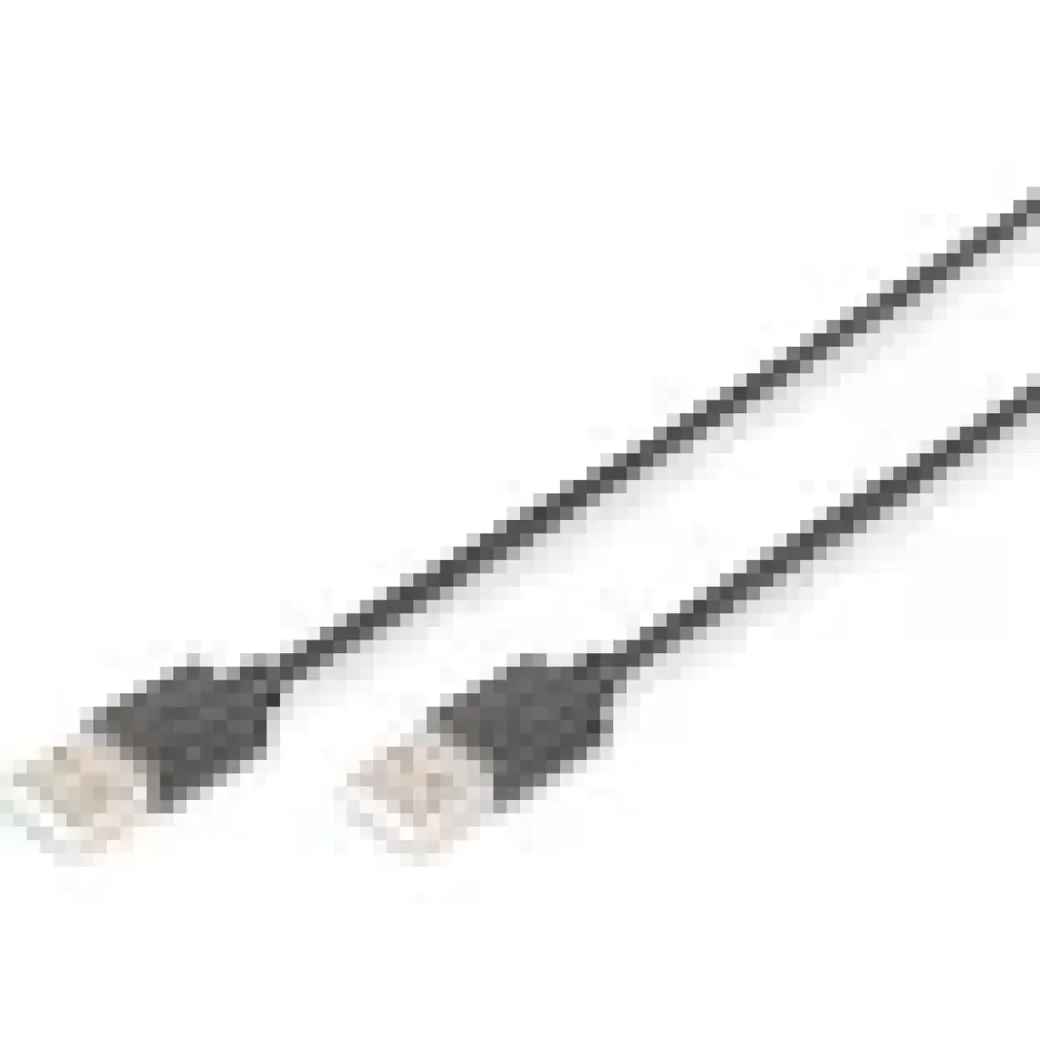 Usb 2.0 Bağlantı Kablosu, Usb A Erkek - Usb A Erkek, 1 Metre, Awg 28, Usb 2.0 Uyumlu, Ul, Siyah Renk