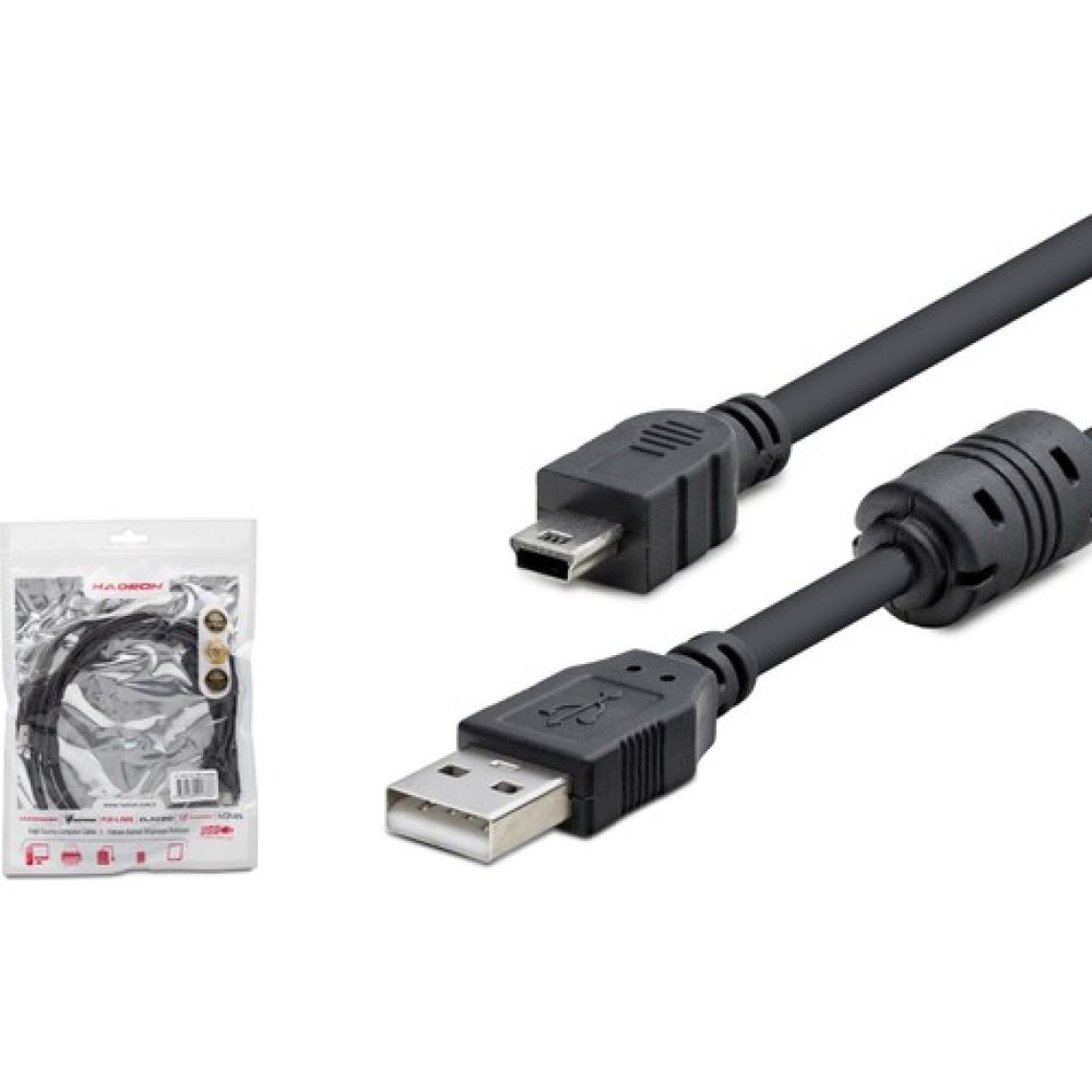 Hadron HD-4065B 5 Pin Mini USB Kablo 1,5 m