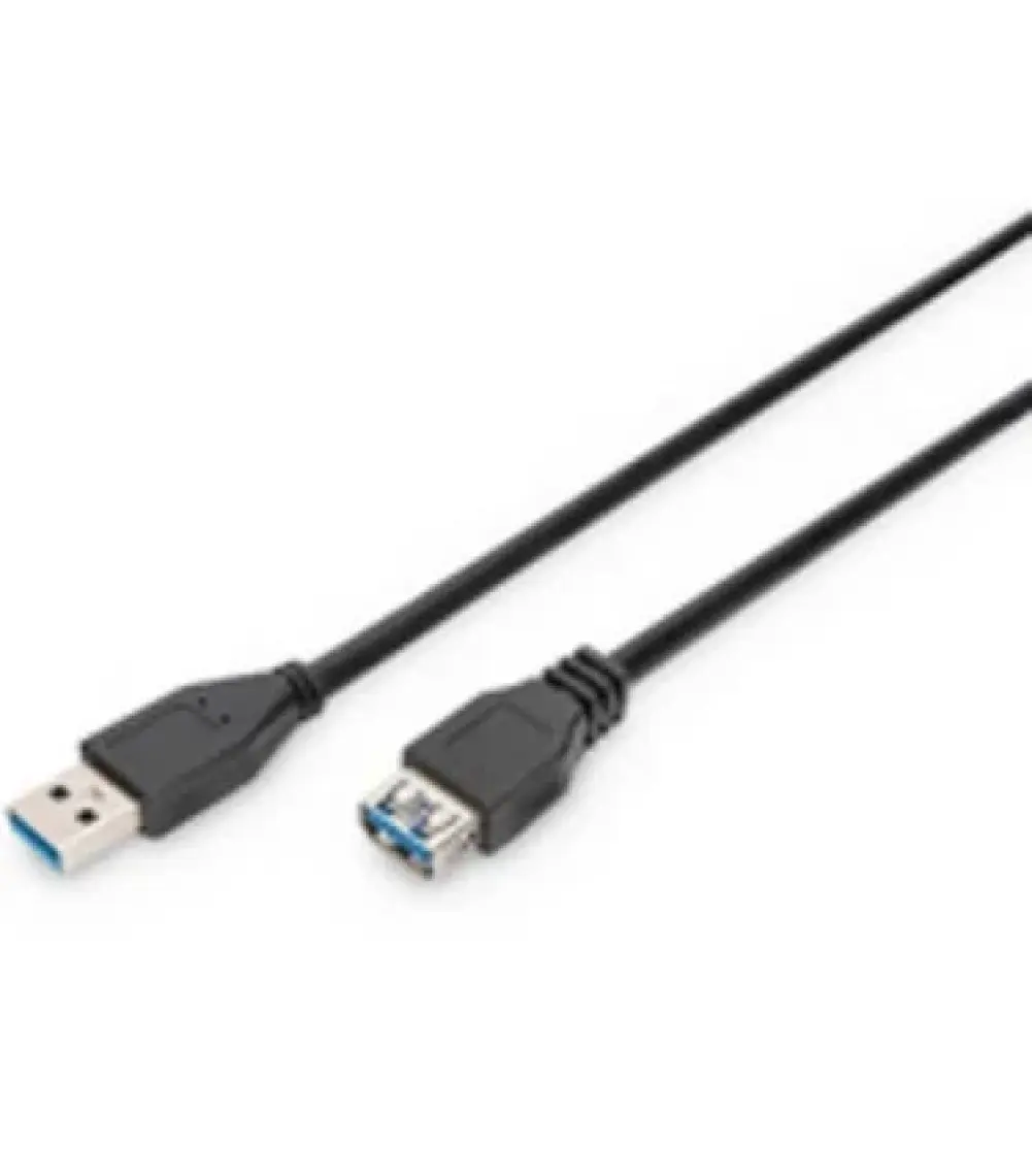 Usb 3.0 Uzatma Kablosu, Usb A Erkek - Usb A Dişi, 1.8 Metre, Awg 28, 2X Zırhlı, Ul, Siyah